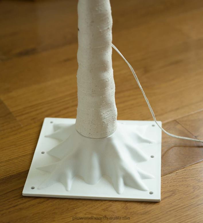 Plow & Hearth Indoor/Outdoor Birch Tree with Micro Lights P22BD1681 Houseware