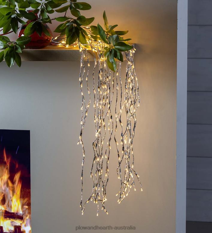 Plow & Hearth Indoor/Outdoor Cascade Lights P22BD1687 Houseware