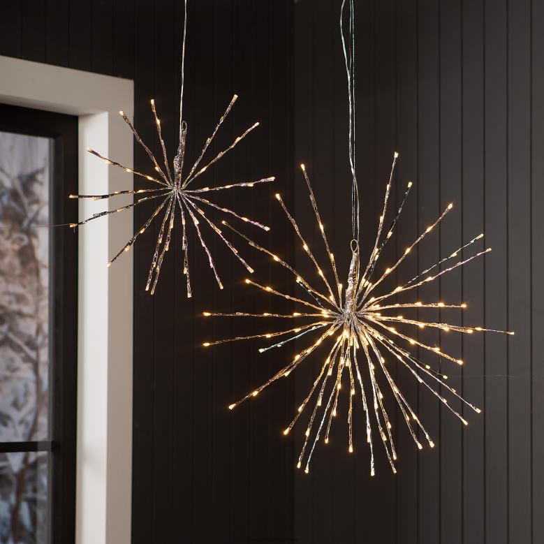 Plow & Hearth Indoor/Outdoor Lighted Starbursts P22BD1684 Houseware