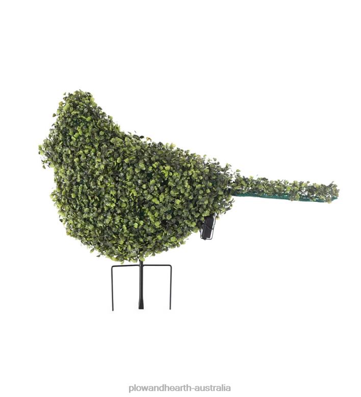 Plow & Hearth Lighted Boxwood Bird Topiary P22BD1691 Houseware