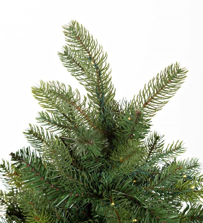 Plow & Hearth Indoor/Outdoor Keswick Potted Pine Tree with Warm White LEDs P22BD1671 Houseware