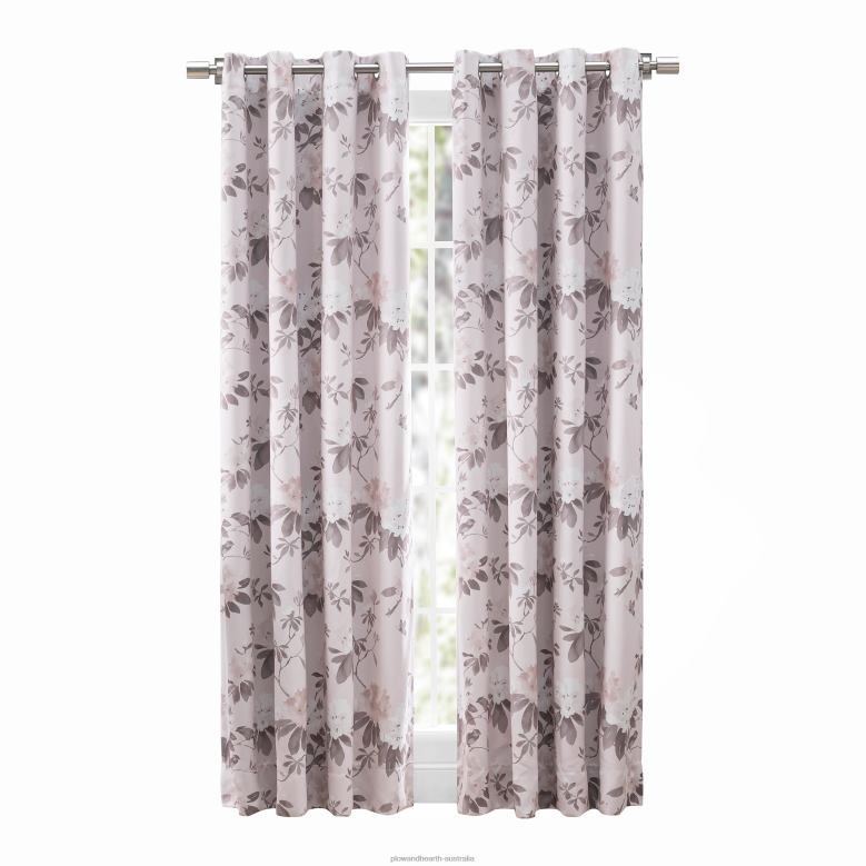 Plow & Hearth Aimee Ultimate Blackout Grommet Panel - Blush - 52x 63P22BD2578 Houseware