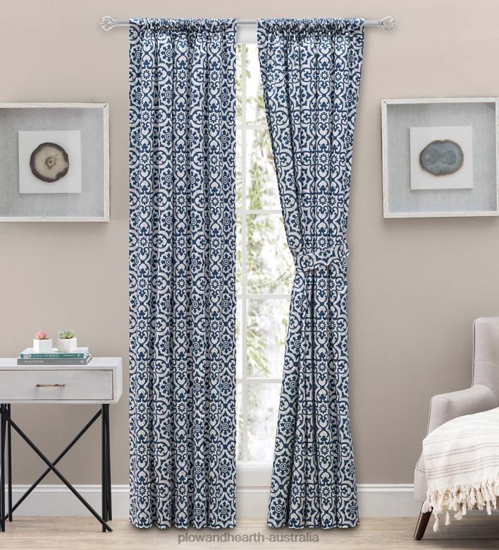 Plow & Hearth Athens Curtains P22BD2586 Houseware