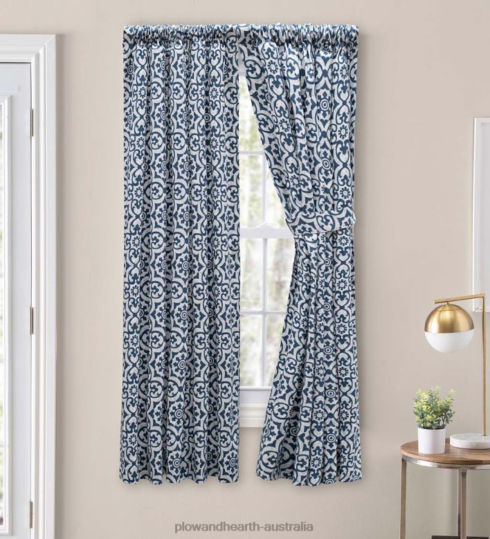 Plow & Hearth Athens Curtains P22BD2586 Houseware