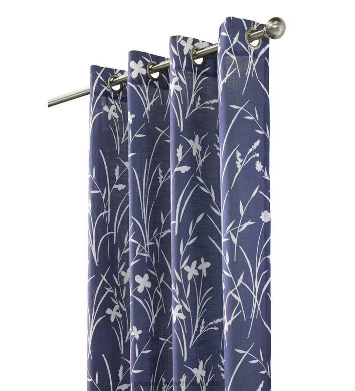 Plow & Hearth Buckingham Grommet Curtain Panel P22BD2583 Houseware