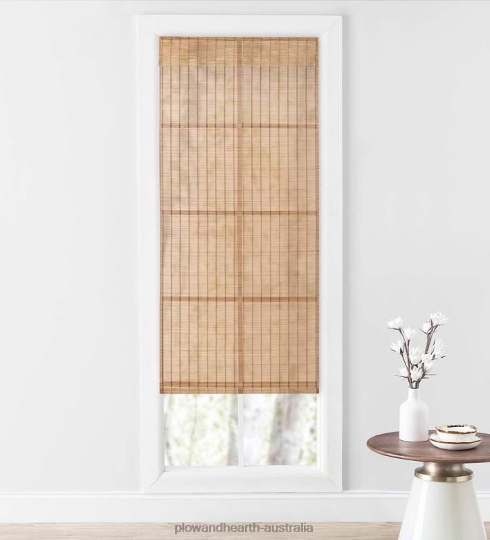 Plow & Hearth Cayman Bamboo Window Shade P22BD2584 Houseware