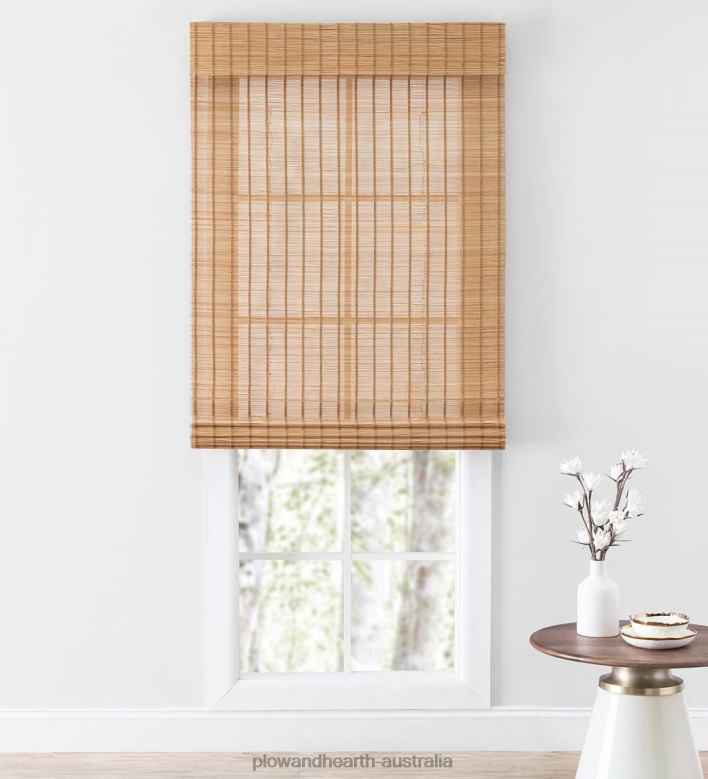 Plow & Hearth Cayman Bamboo Window Shade P22BD2584 Houseware