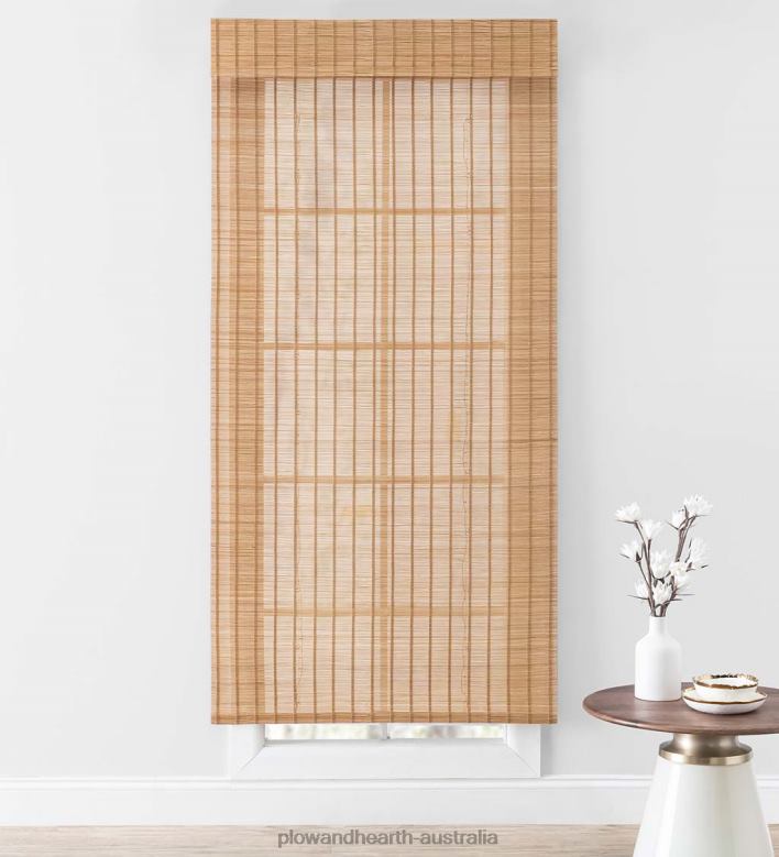 Plow & Hearth Cayman Bamboo Window Shade P22BD2584 Houseware