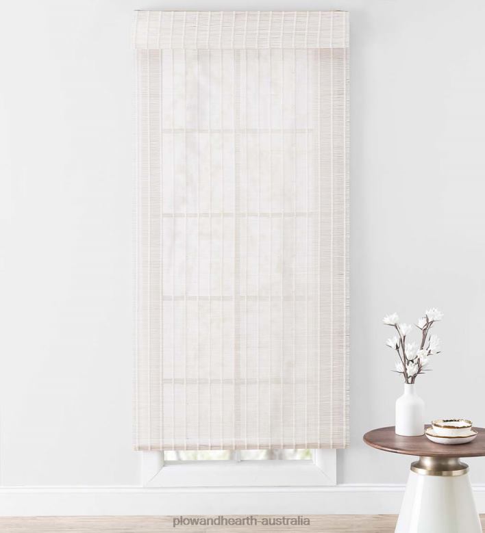 Plow & Hearth Cayman Bamboo Window Shade P22BD2584 Houseware