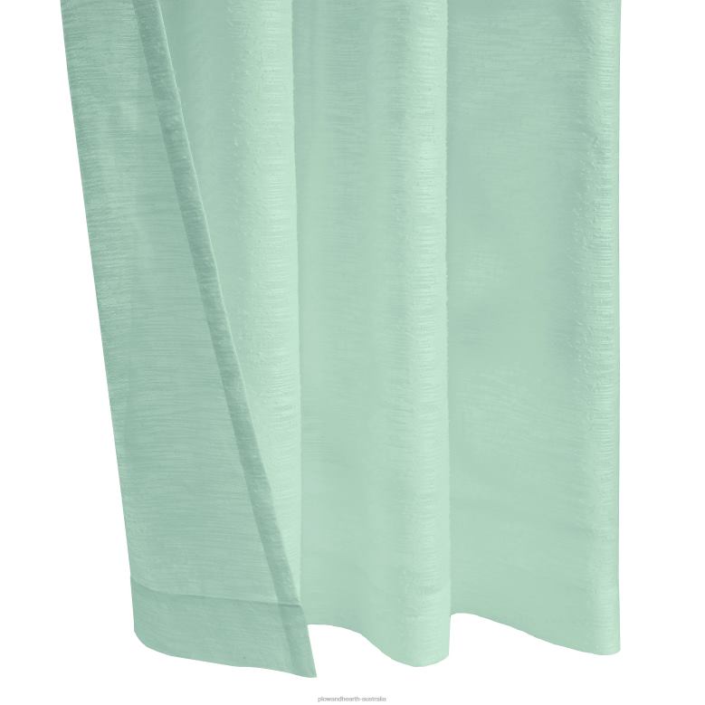 Plow & Hearth Emery Sheer Grommet Top Curtain Panel - Light Gray - 52x 108P22BD2609 Houseware