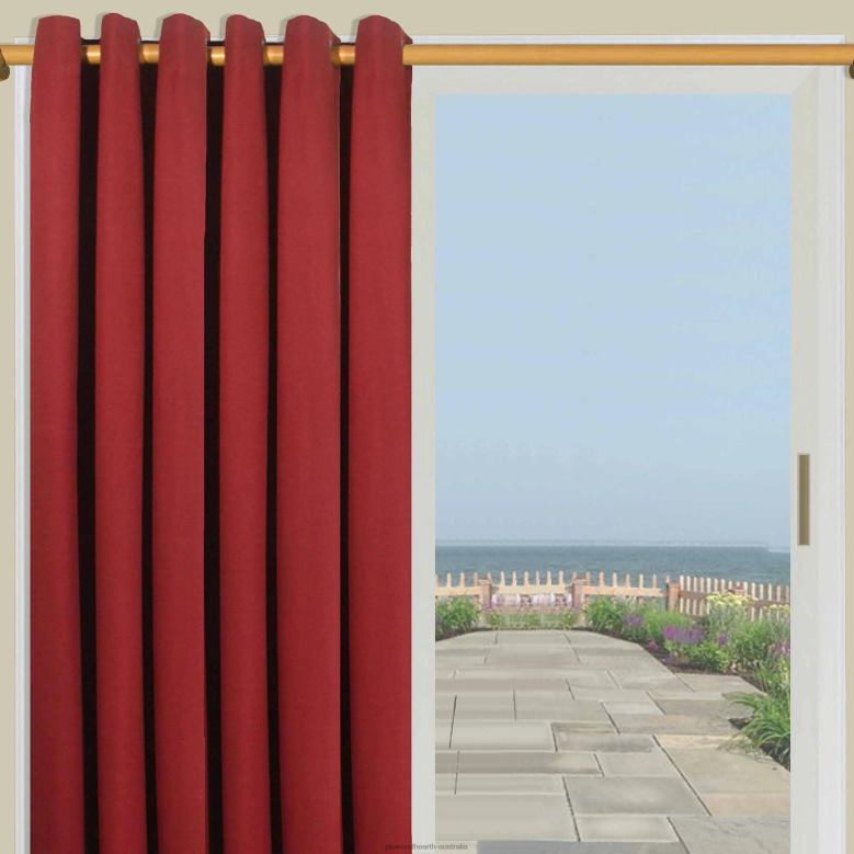 Plow & Hearth Energy Efficient Grommet-Top Homespun Insulated Curtains P22BD2575 Houseware