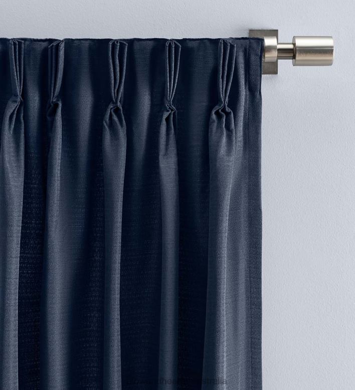 Plow & Hearth Grasscloth Curtains P22BD2608 Houseware