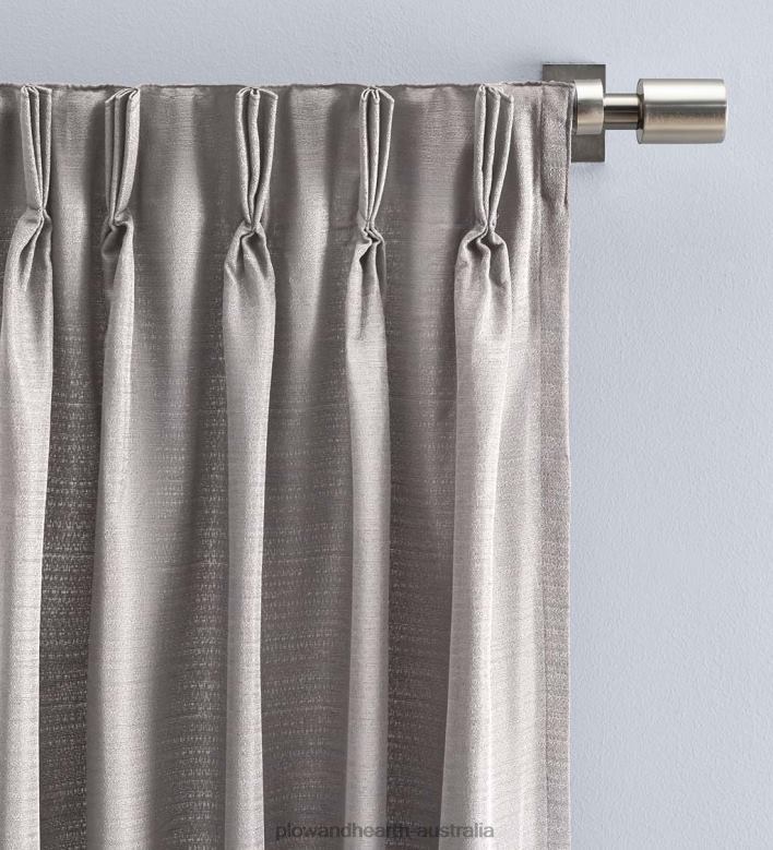 Plow & Hearth Grasscloth Curtains P22BD2608 Houseware