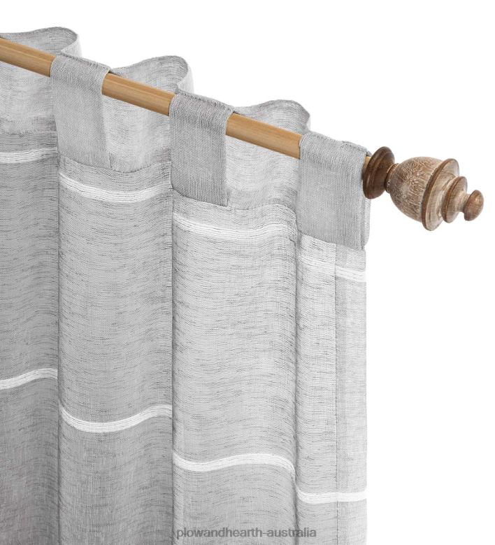 Plow & Hearth Horizon Stripe Panel P22BD2599 Houseware