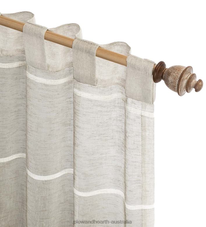 Plow & Hearth Horizon Stripe Panel P22BD2599 Houseware