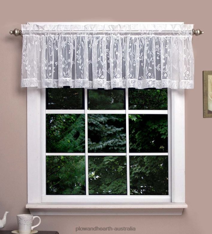 Plow & Hearth Isabella Lace Curtains P22BD2612 Houseware