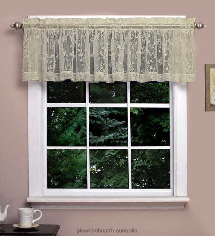 Plow & Hearth Isabella Lace Curtains P22BD2612 Houseware