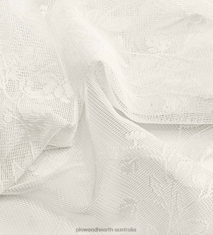 Plow & Hearth Isabella Lace Curtains P22BD2612 Houseware