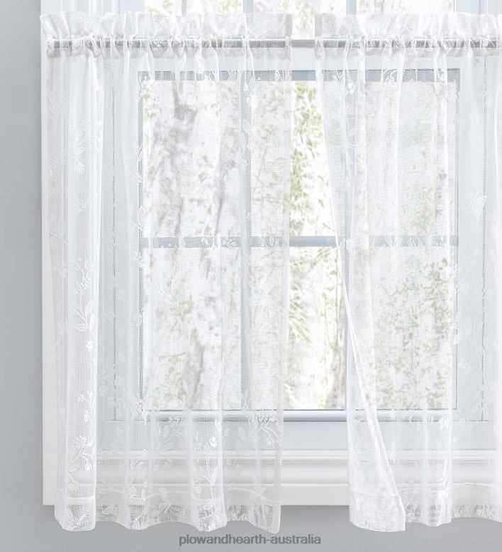 Plow & Hearth Isabella Lace Curtains P22BD2612 Houseware