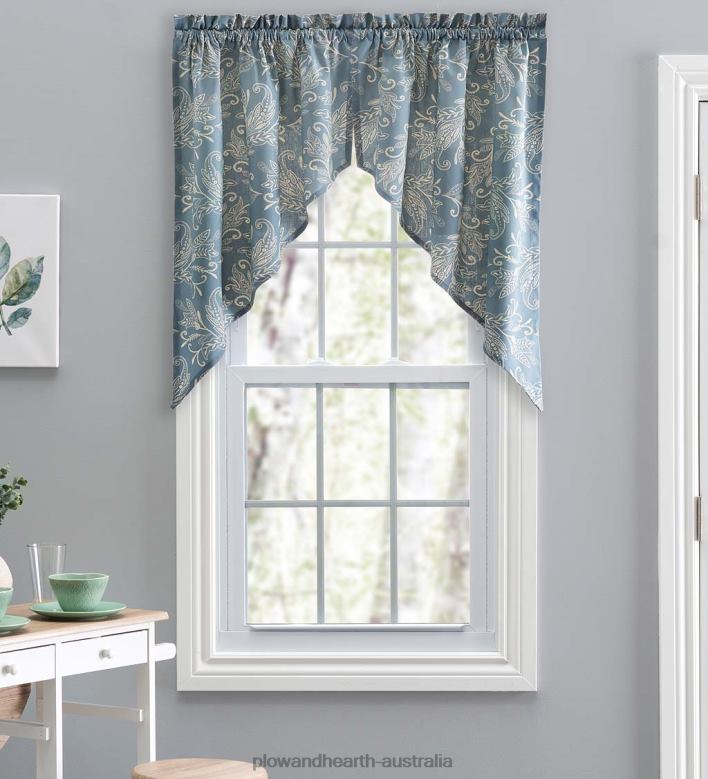 Plow & Hearth Lexington Leaf Curtains P22BD2582 Houseware