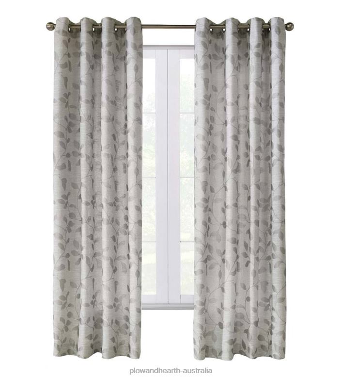 Plow & Hearth Louisa Grommet Curtain Panel P22BD2591 Houseware