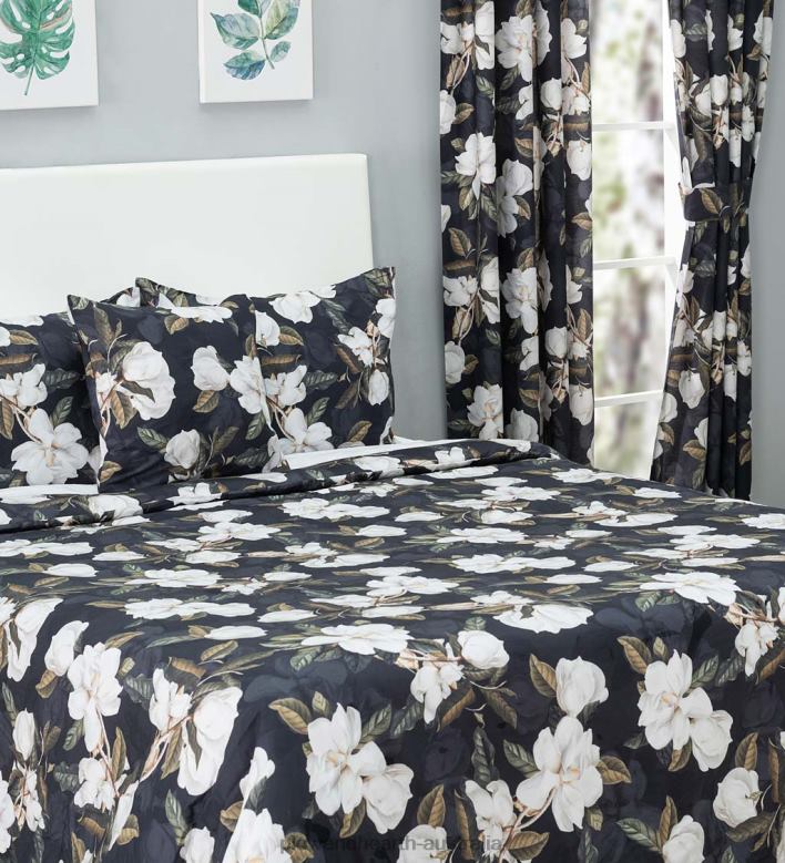 Plow & Hearth Magnolia Curtains P22BD2585 Houseware