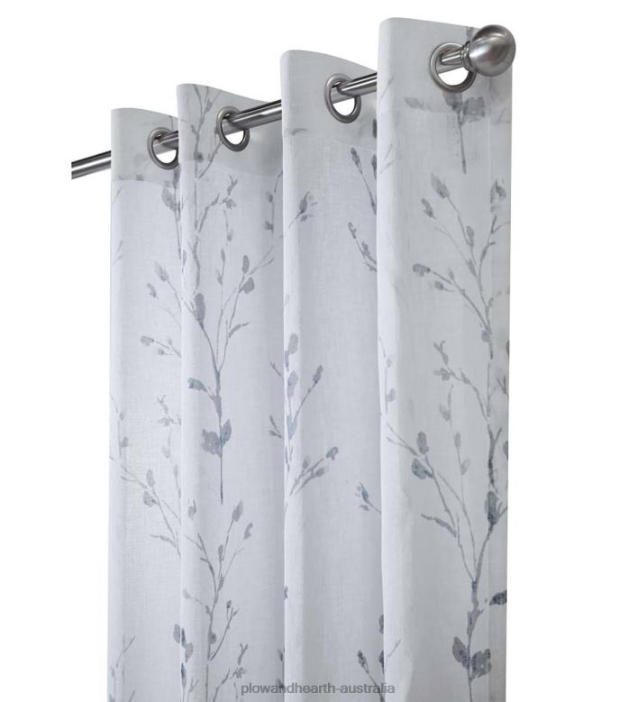 Plow & Hearth Nottoway Grommet Curtain Panel P22BD2590 Houseware