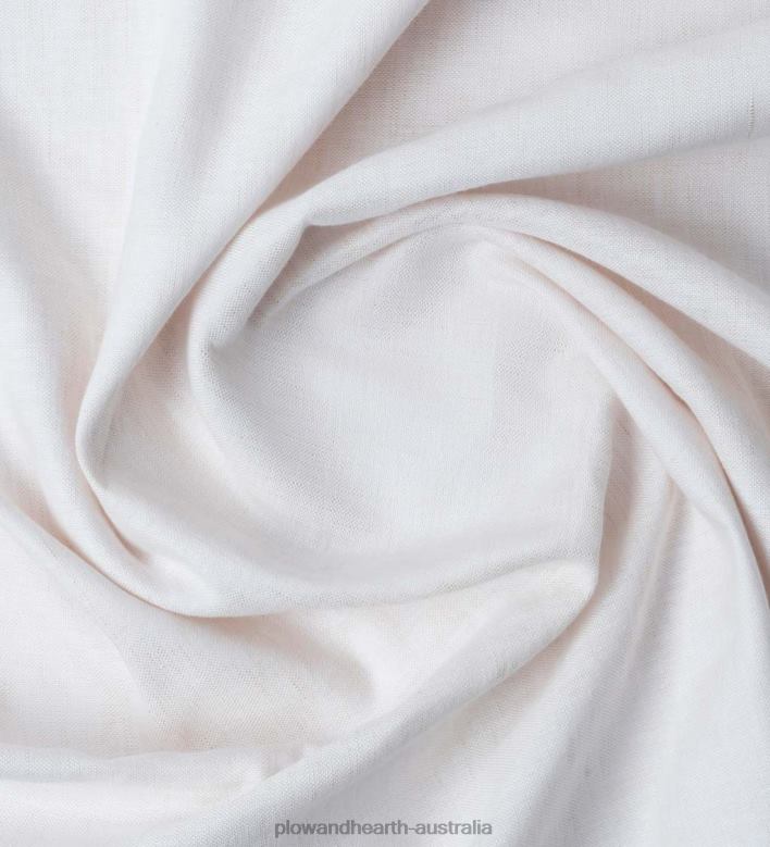 Plow & Hearth Serene Linen Blend Curtains P22BD2607 Houseware