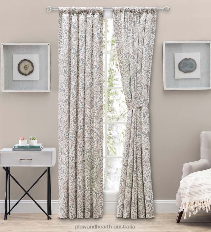 Plow & Hearth Shannon Curtains P22BD2567 Houseware