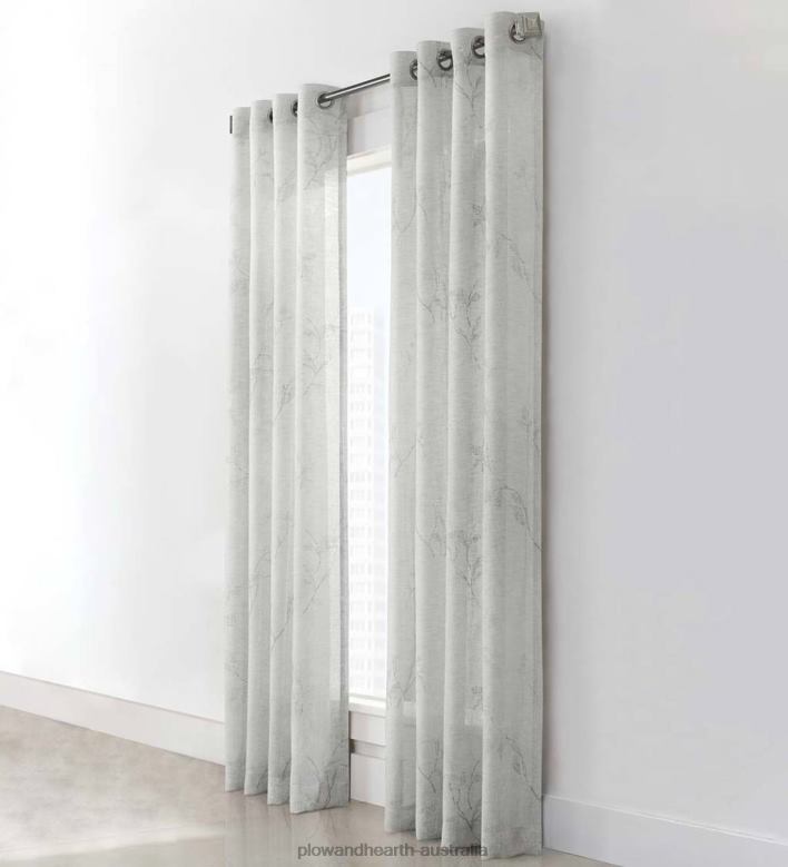 Plow & Hearth Surry Grommet Curtain Panel P22BD2616 Houseware