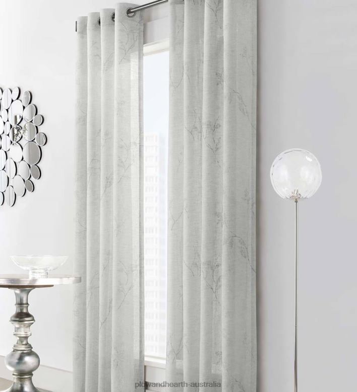 Plow & Hearth Surry Grommet Curtain Panel P22BD2616 Houseware