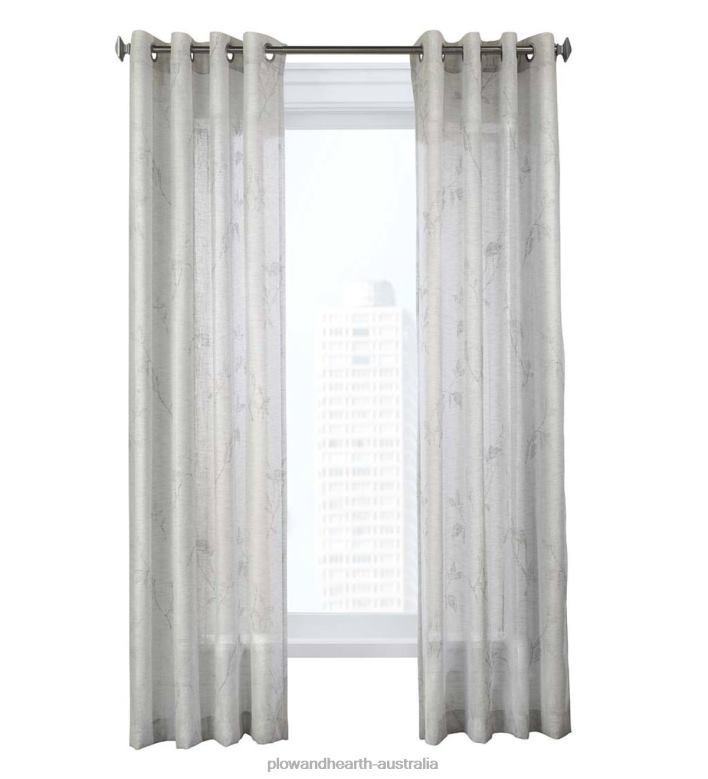 Plow & Hearth Surry Grommet Curtain Panel P22BD2616 Houseware