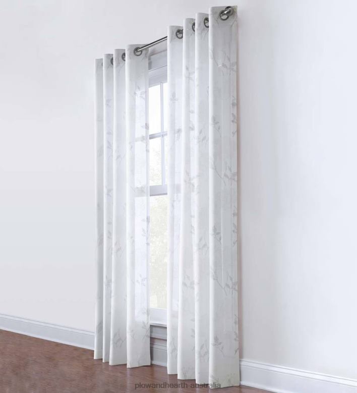 Plow & Hearth Surry Grommet Curtain Panel P22BD2616 Houseware