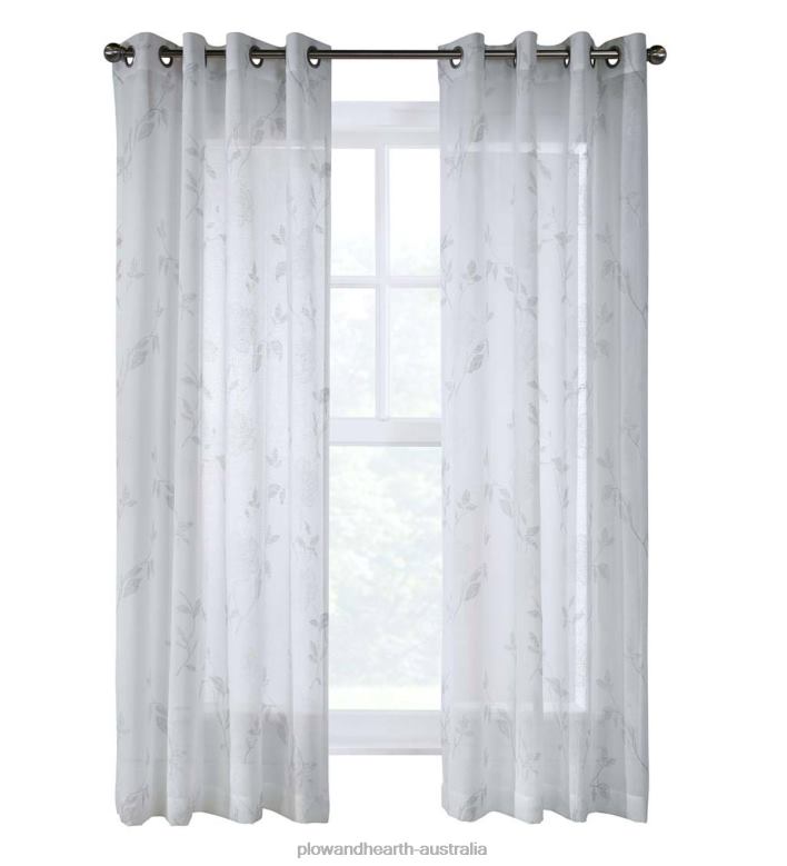 Plow & Hearth Surry Grommet Curtain Panel P22BD2616 Houseware