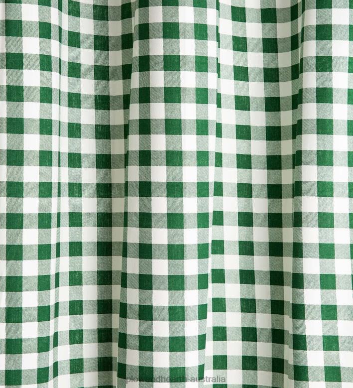 Plow & Hearth Thermalogic Energy Efficient Insulated Check Grommet-Top Curtain Pairs P22BD2555 Houseware