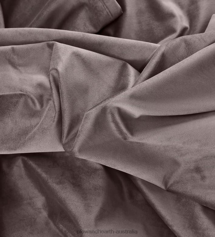 Plow & Hearth Velvet Curtains P22BD2605 Houseware