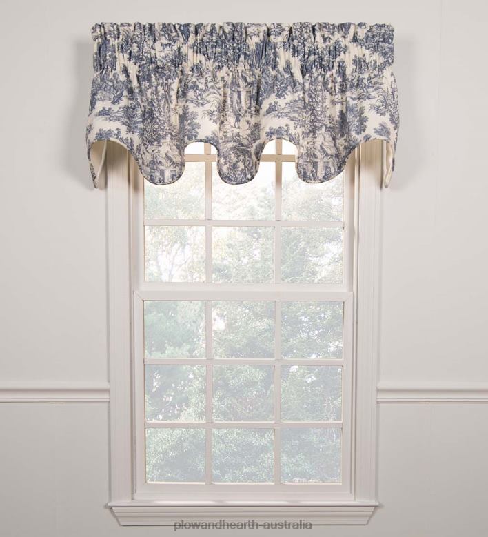 Plow & Hearth Victoria Park Toile Curtains P22BD2579 Houseware