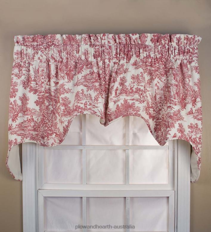 Plow & Hearth Victoria Park Toile Curtains P22BD2579 Houseware