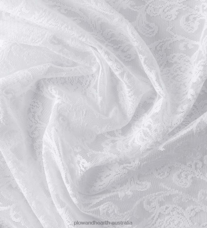 Plow & Hearth Woven Lace Curtains P22BD2614 Houseware