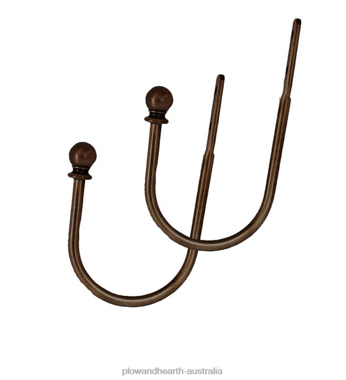 Plow & Hearth Holdbacks, pair - Bronze P22BD2641 Houseware