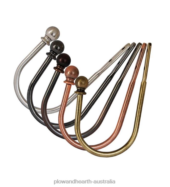 Plow & Hearth Holdbacks, pair - Bronze P22BD2641 Houseware