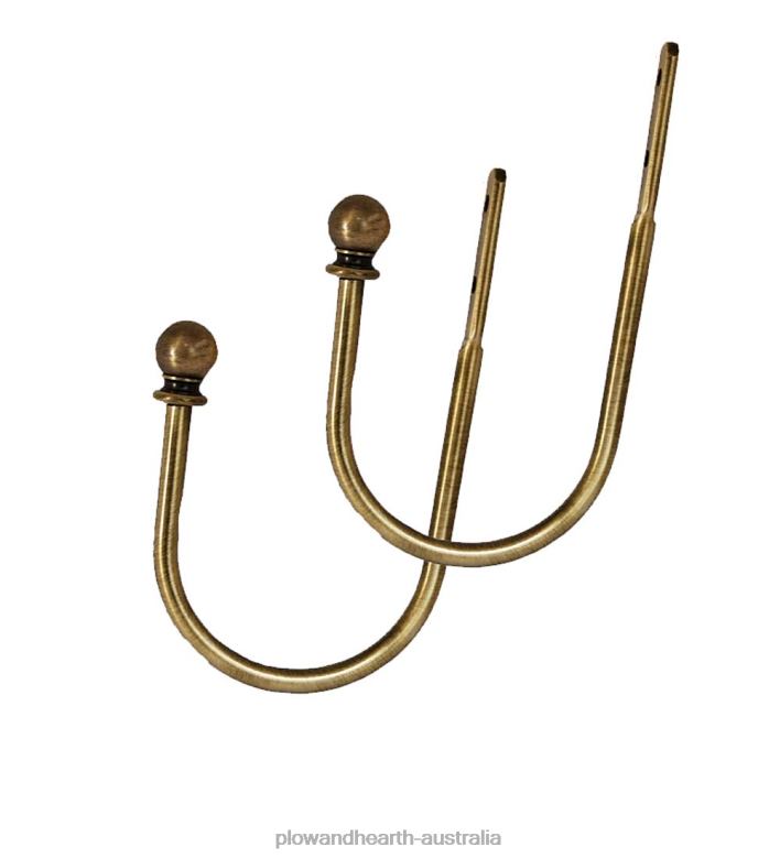 Plow & Hearth Holdbacks, pair - Bronze P22BD2641 Houseware
