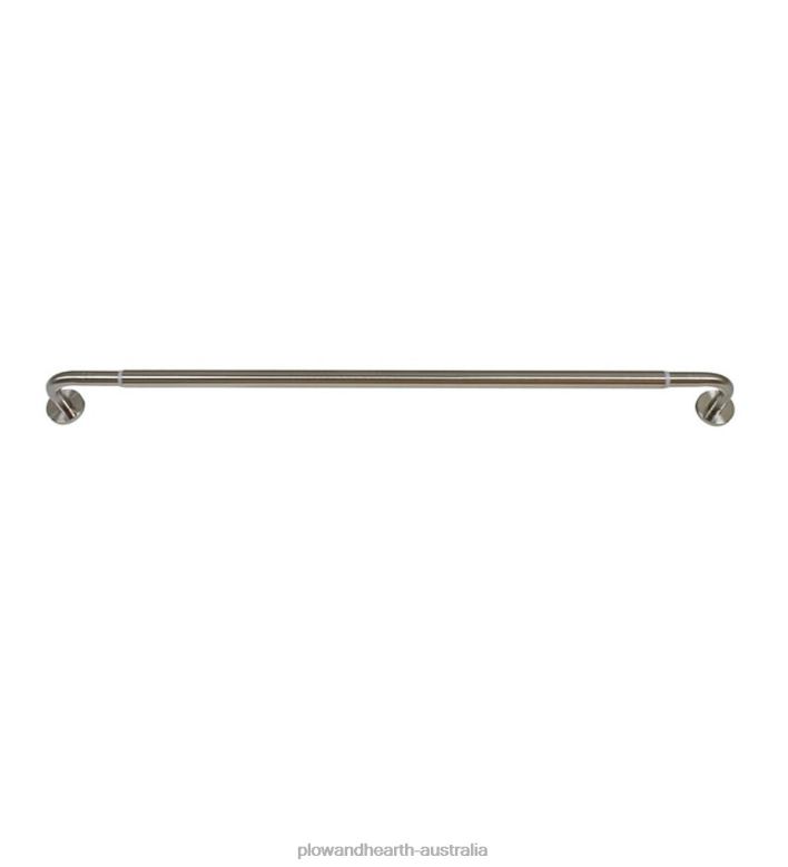 Plow & Hearth Steel Wraparound Privacy Curtain Rod P22BD2630 Houseware