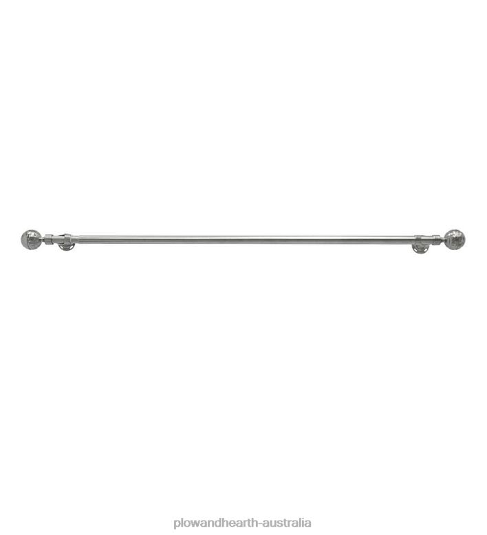 Plow & Hearth Thermaplus Blackout Adjustable Grommet Curtain Rods P22BD3211 Houseware