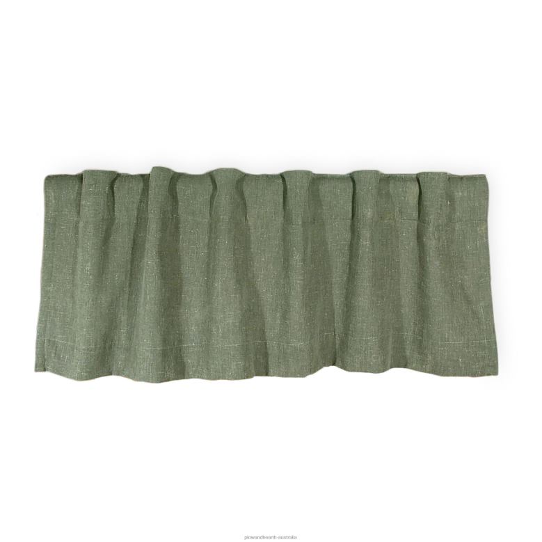 Plow & Hearth Homespun Rod-Pocket Curtain Valance, 40 W x 14 L - Harvest P22BD3174 Houseware