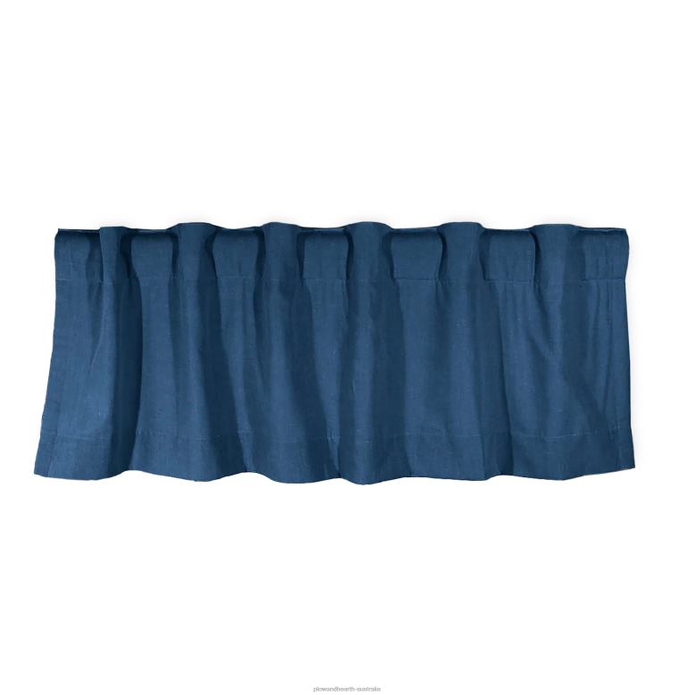 Plow & Hearth Homespun Rod-Pocket Curtain Valance, 40 W x 14 L - Harvest P22BD3174 Houseware