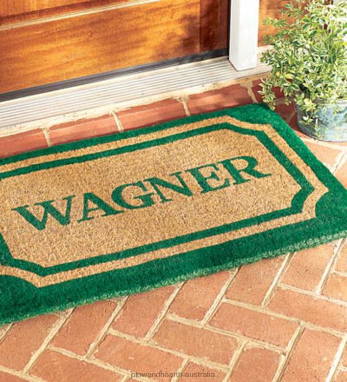 Plow & Hearth Personalized Doormat P22BD1965 Rugs & Mats
