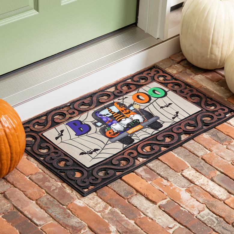 Plow & Hearth Spooky Truck Sassafras Switch Mat P22BD1959 Rugs & Mats