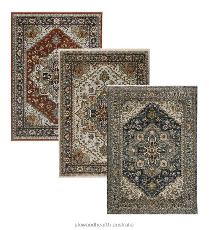 Plow & Hearth Alexandria Classic Polyester Rug P22BD1870 Rugs & Mats