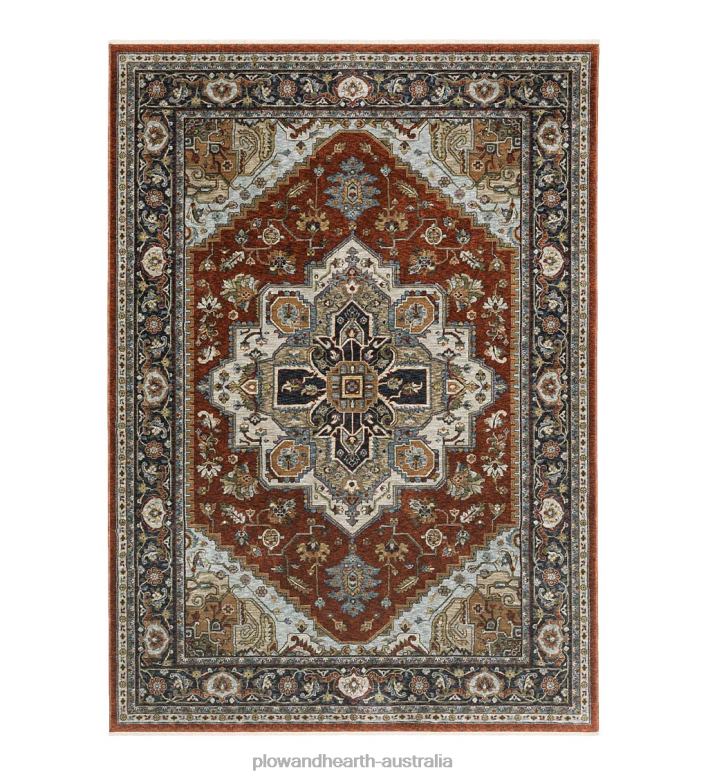 Plow & Hearth Alexandria Classic Polyester Rug P22BD1870 Rugs & Mats